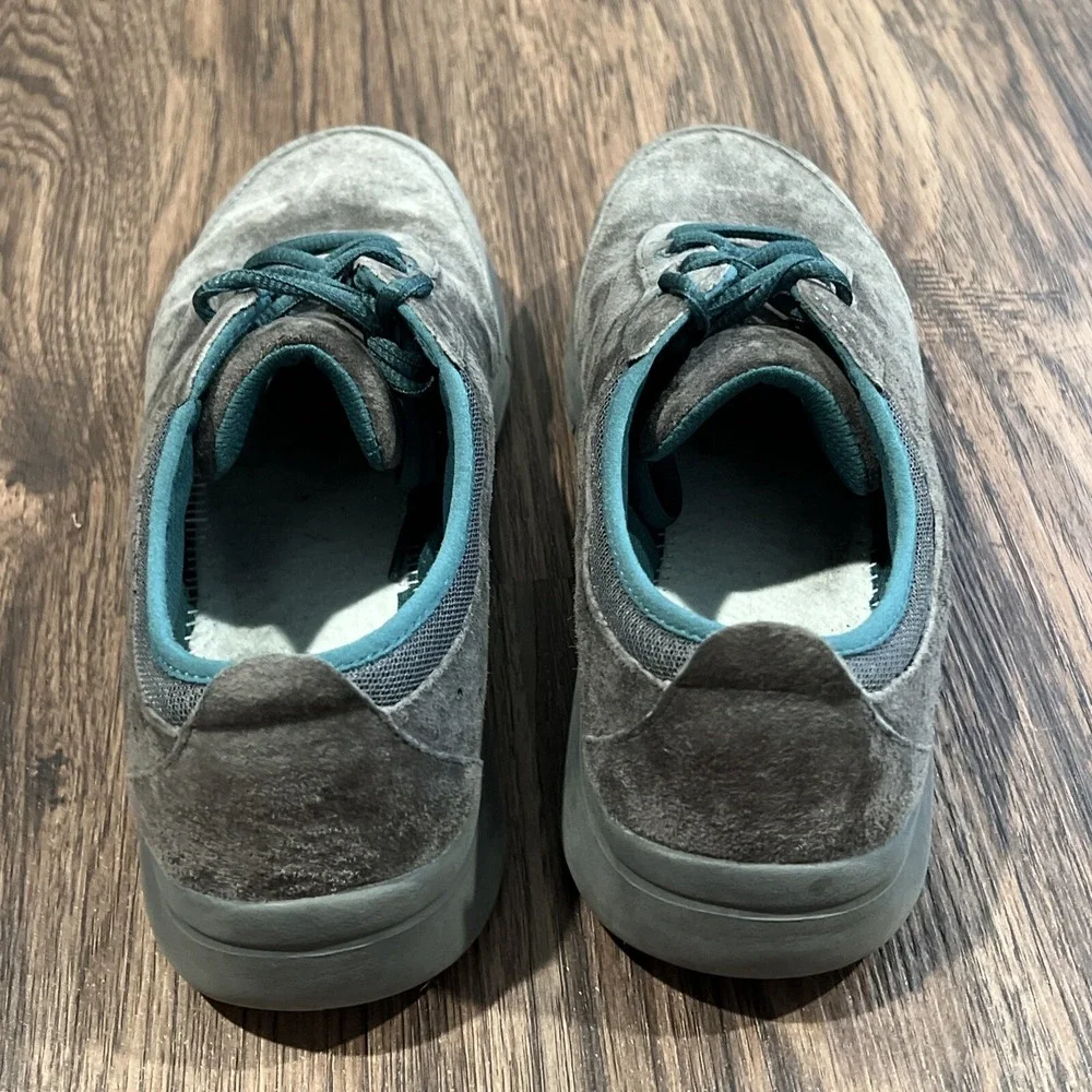 Dansko Womens Shoes Sneakers Gray Size US38 Suede Athletic Walking Running